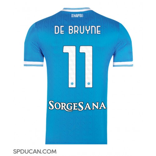 Muški Nogometni Dres SSC Napoli Kevin De Bruyne #11 Domaci 2025-26 Kratak Rukav